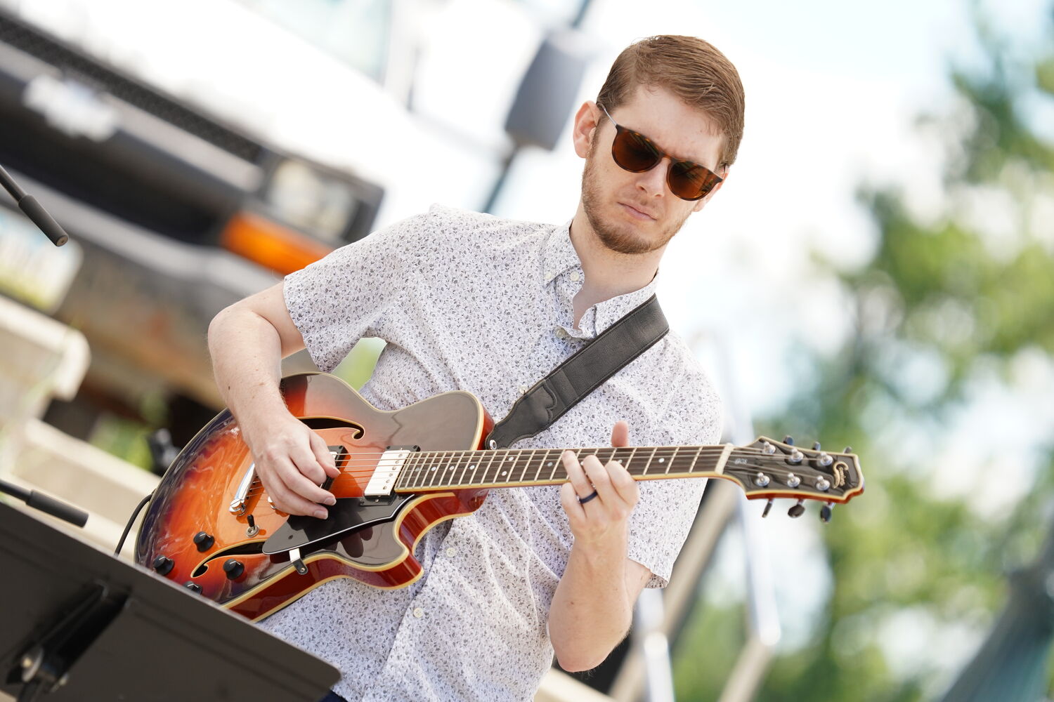 Trioblique live — guitar