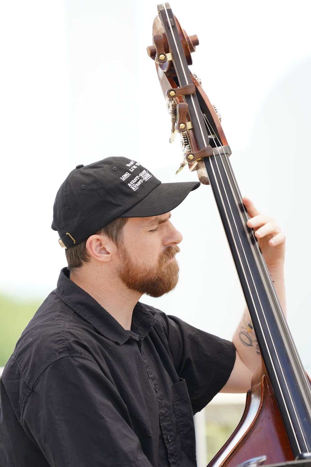 Trioblique live — double bass