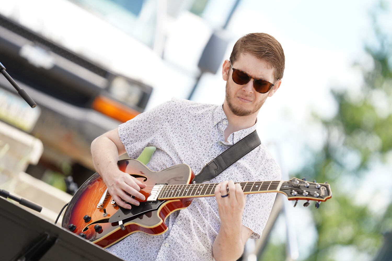 Trioblique live — guitar