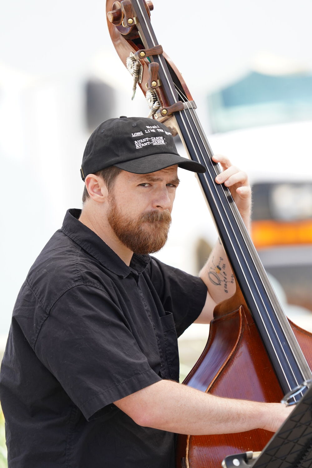 Trioblique live — double bass